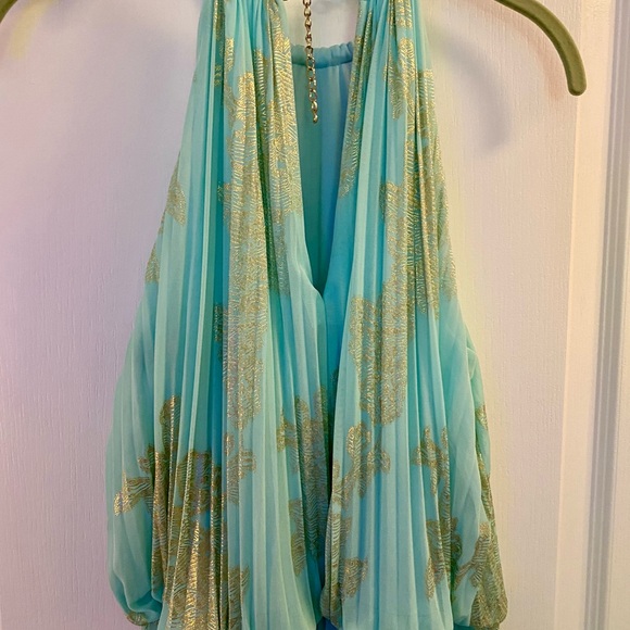 Xscape Halter Dress - Picture 3 of 6